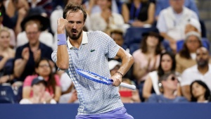 Daniil Medvedev pays hefty fine after first-round outburst in US Open