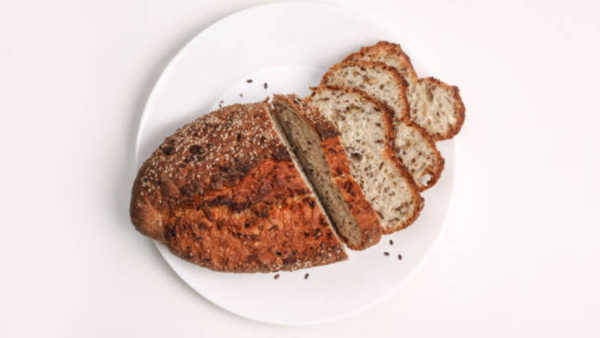 Variety of breads